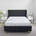 Okak 8/10IN Bamboo Rayon Memory Foam Mattress, Breathable Medium Firm Mattress, Preasure-Relief Mattress for Home, Hotel