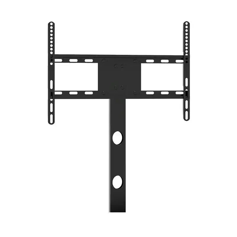 Mobile porta TV scanalato con supporto, rovere naturale / noce, adatto a TV da 32-70"
